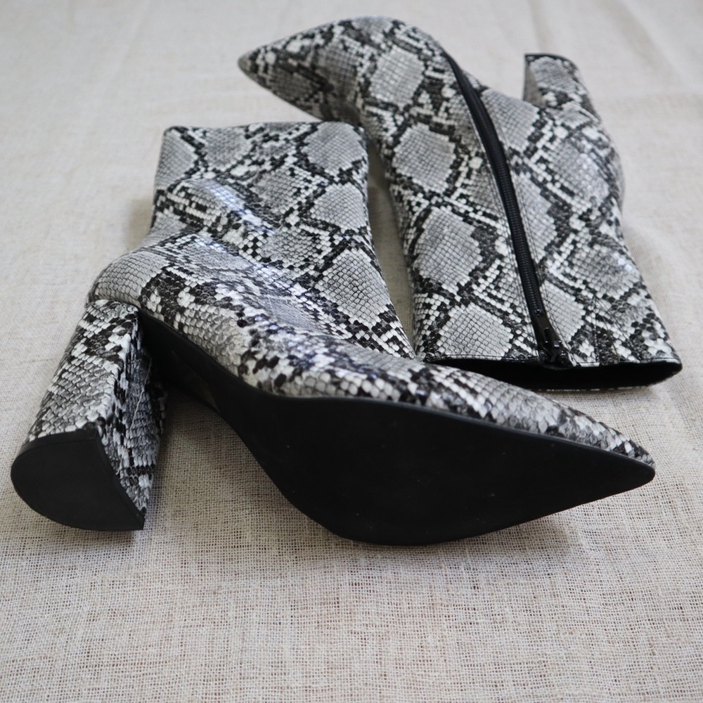 Jeffrey Campbell Siren Python Bootie - image 5